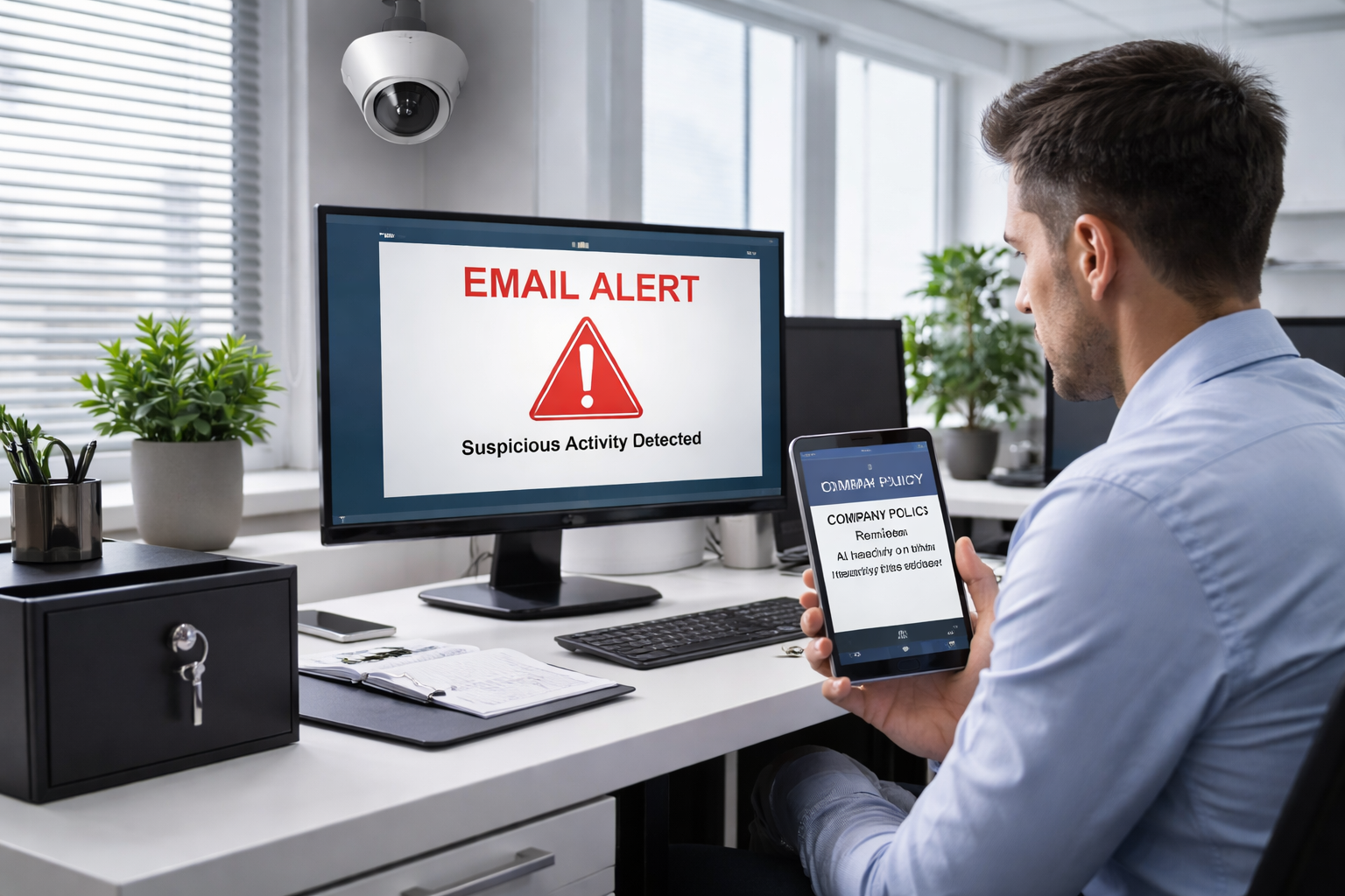 Workplace technology monitoring